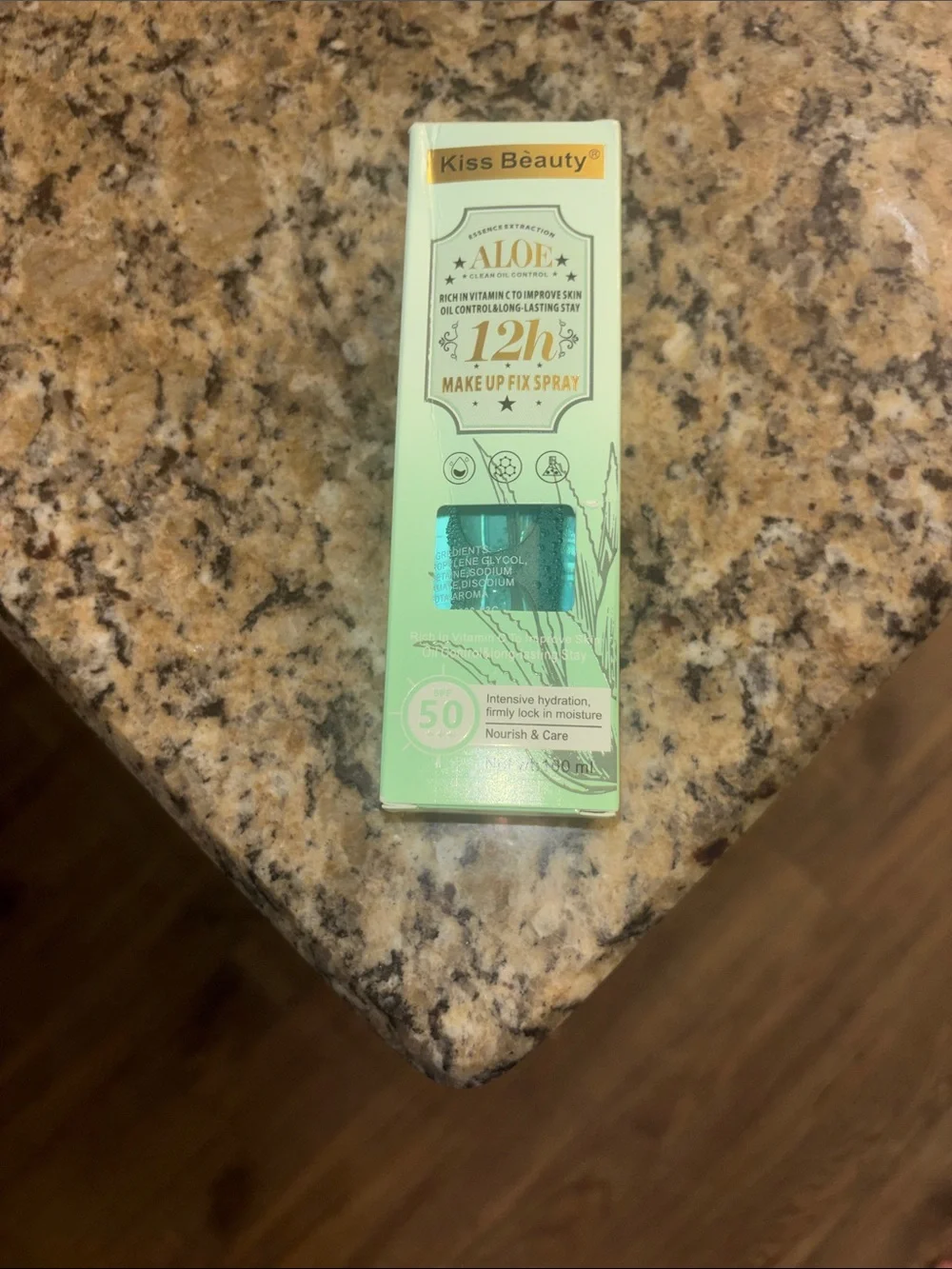 Aloe 12H Make Up Fix Spray - Mint